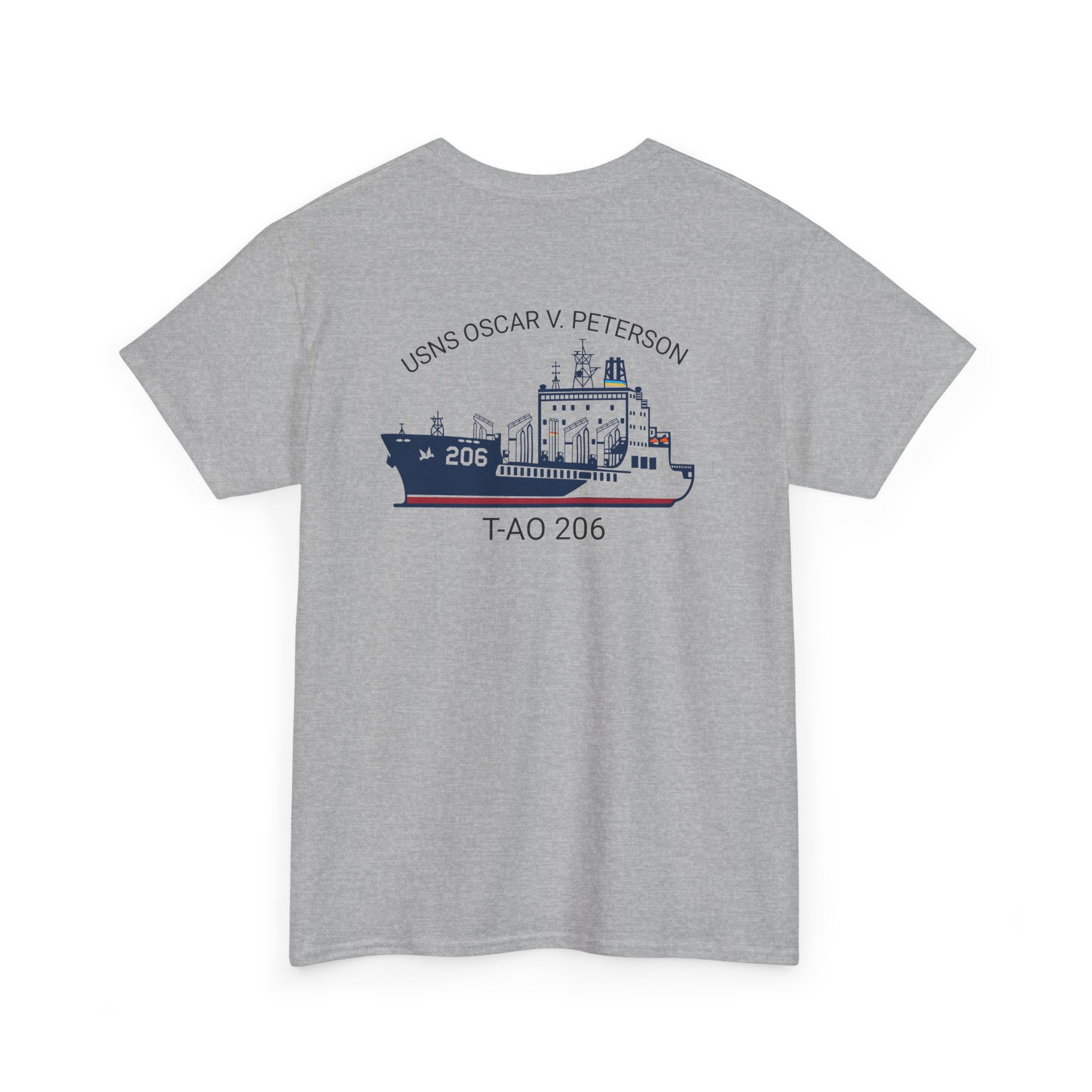 USNS OSCAR V. PETERSON (T-AO 206) Graphic T Shirt