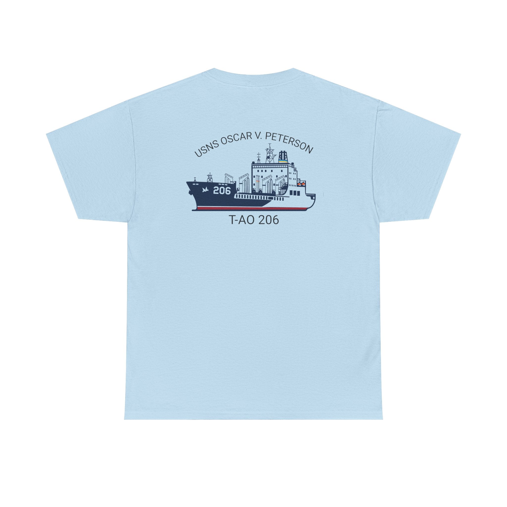 USNS OSCAR V. PETERSON (T-AO 206) Graphic T Shirt
