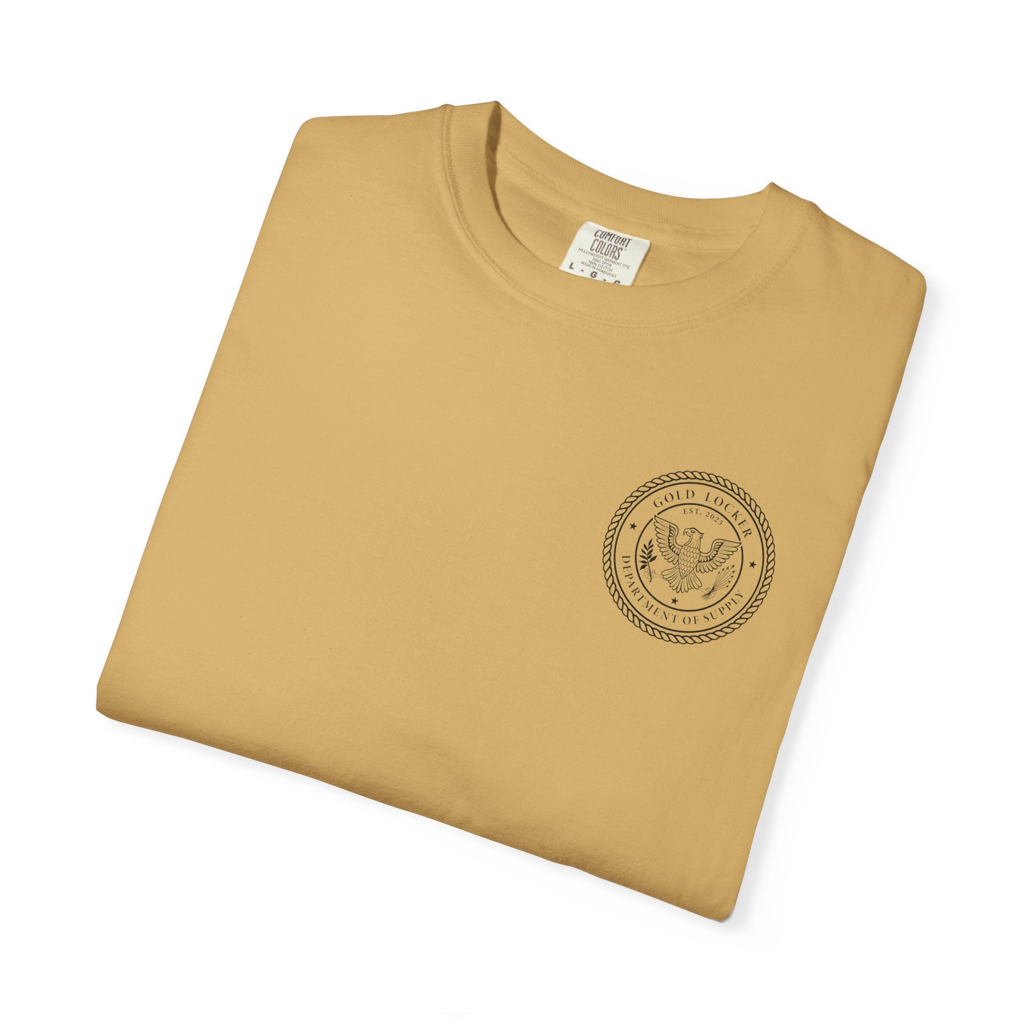 Gold Locker Seal T-Shirt Cutom T Shirt