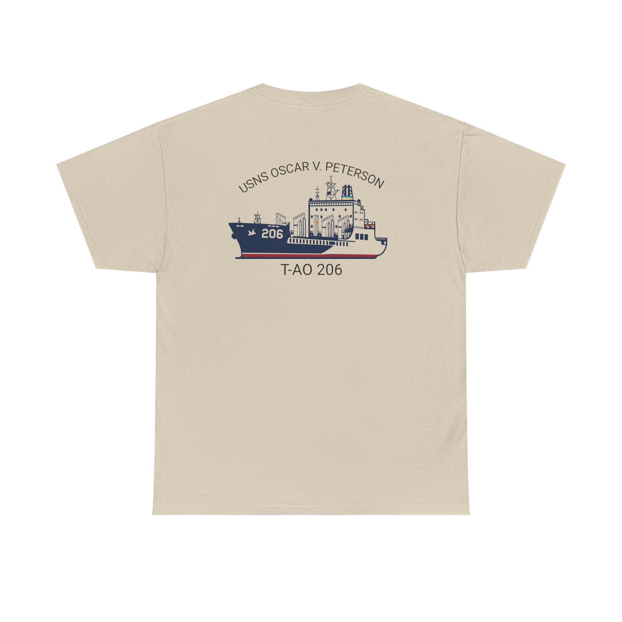 USNS OSCAR V. PETERSON (T-AO 206) Graphic T Shirt