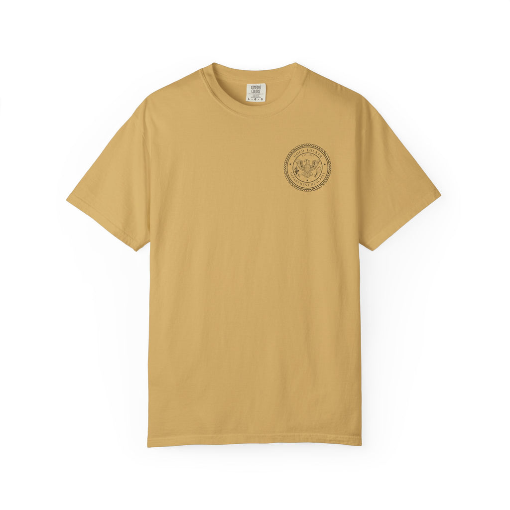 Gold Locker Seal T-Shirt Cutom T Shirt