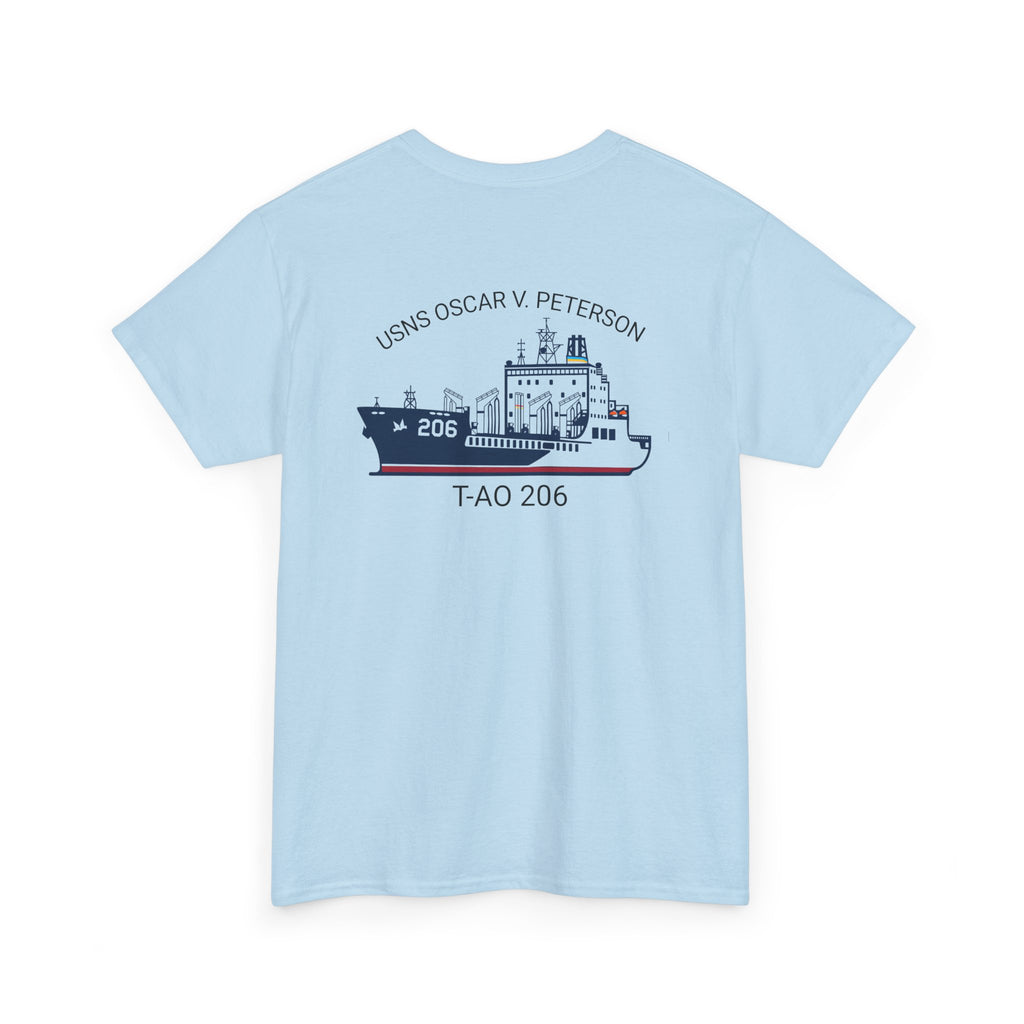 USNS OSCAR V. PETERSON (T-AO 206) Graphic T Shirt