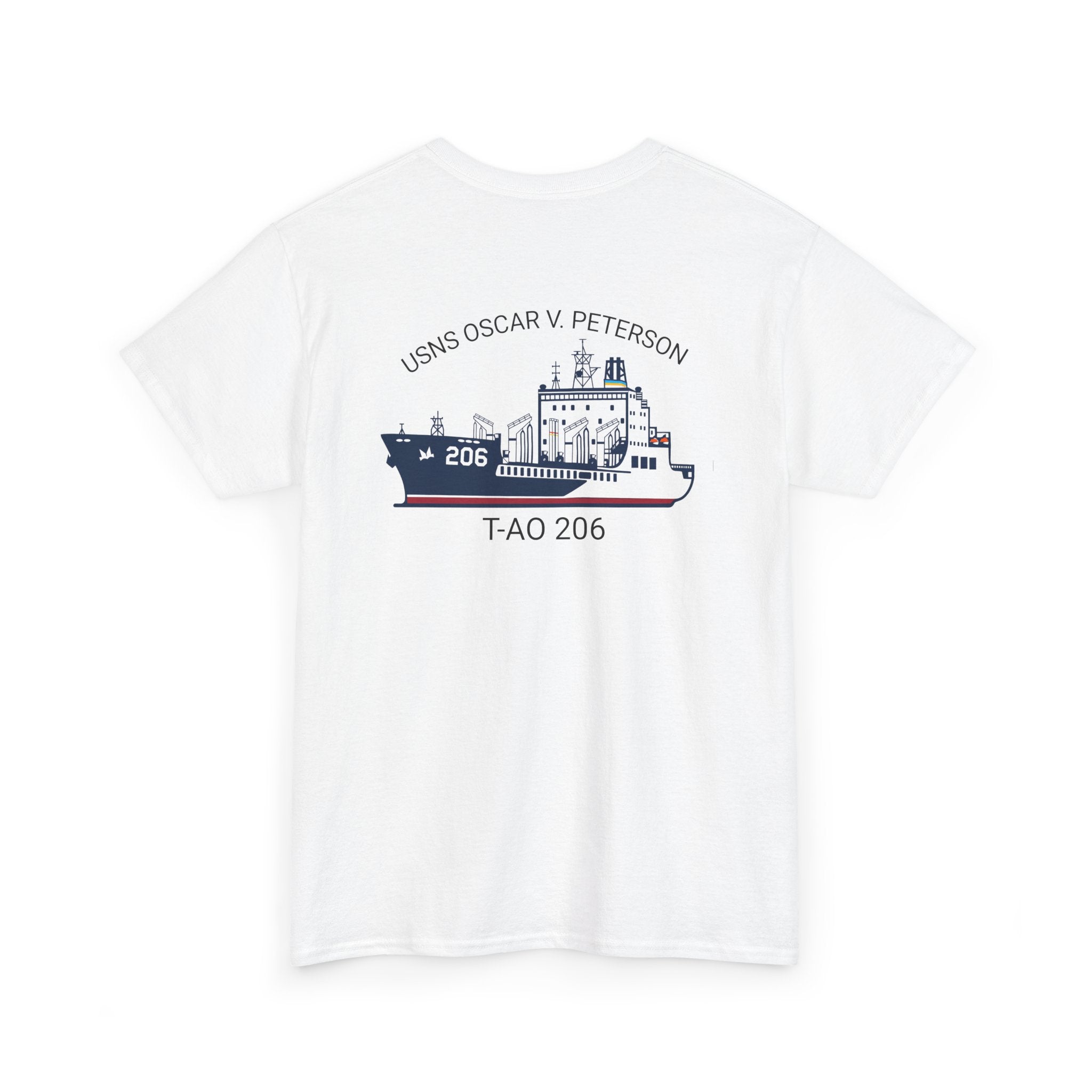 USNS OSCAR V. PETERSON (T-AO 206) Graphic T Shirt